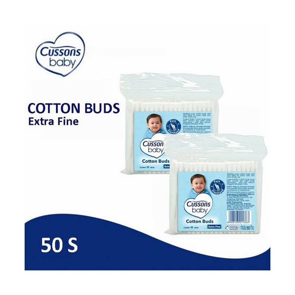 Cussons Baby Cotton Buds Extra Fine 50s