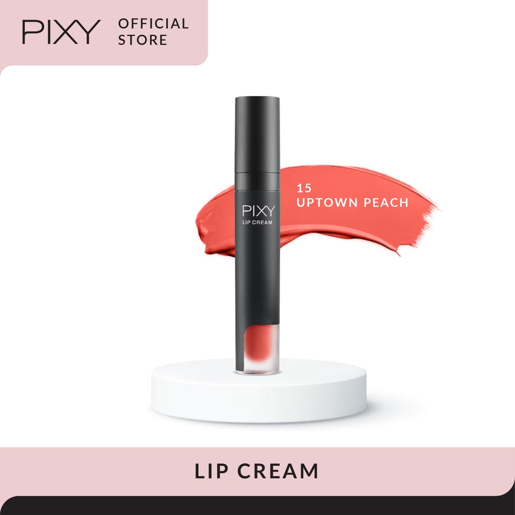 Pixy Lip Cream 4gr - 15 Uptown Peach