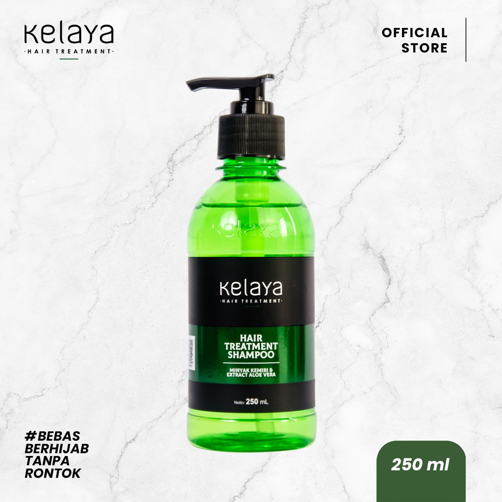 Kelaya Hair Treatment Shampoo 250ml - Minyak Kemiri & Extract Aloevera