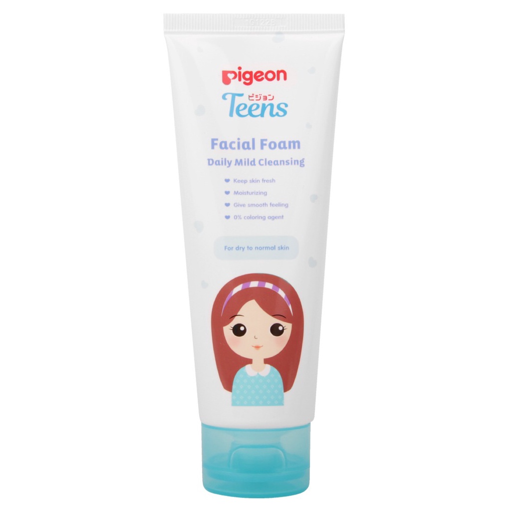 Pigeon Teens Facial Foam 100gr - Daily Mild Cleansing