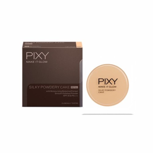 Pixy Make It Glow Silky Powdery Cake REFILL 201 Neutral Beige