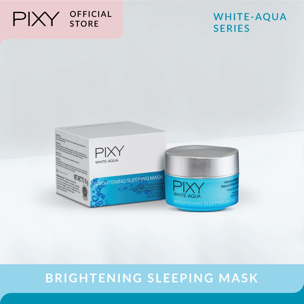 Pixy White Aqua Brightening Sleeping Mask Night Cream 18gr