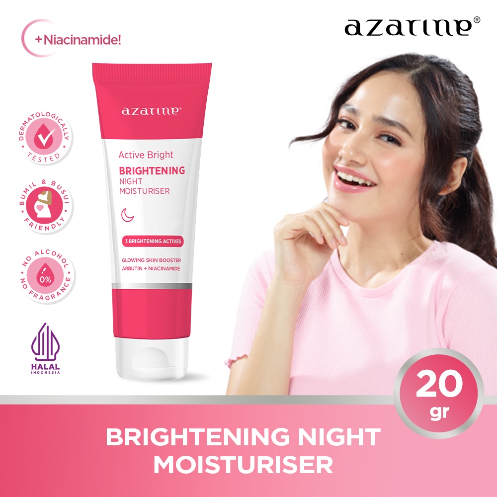 Azarine Active Bright Brightening Night Moisturiser
