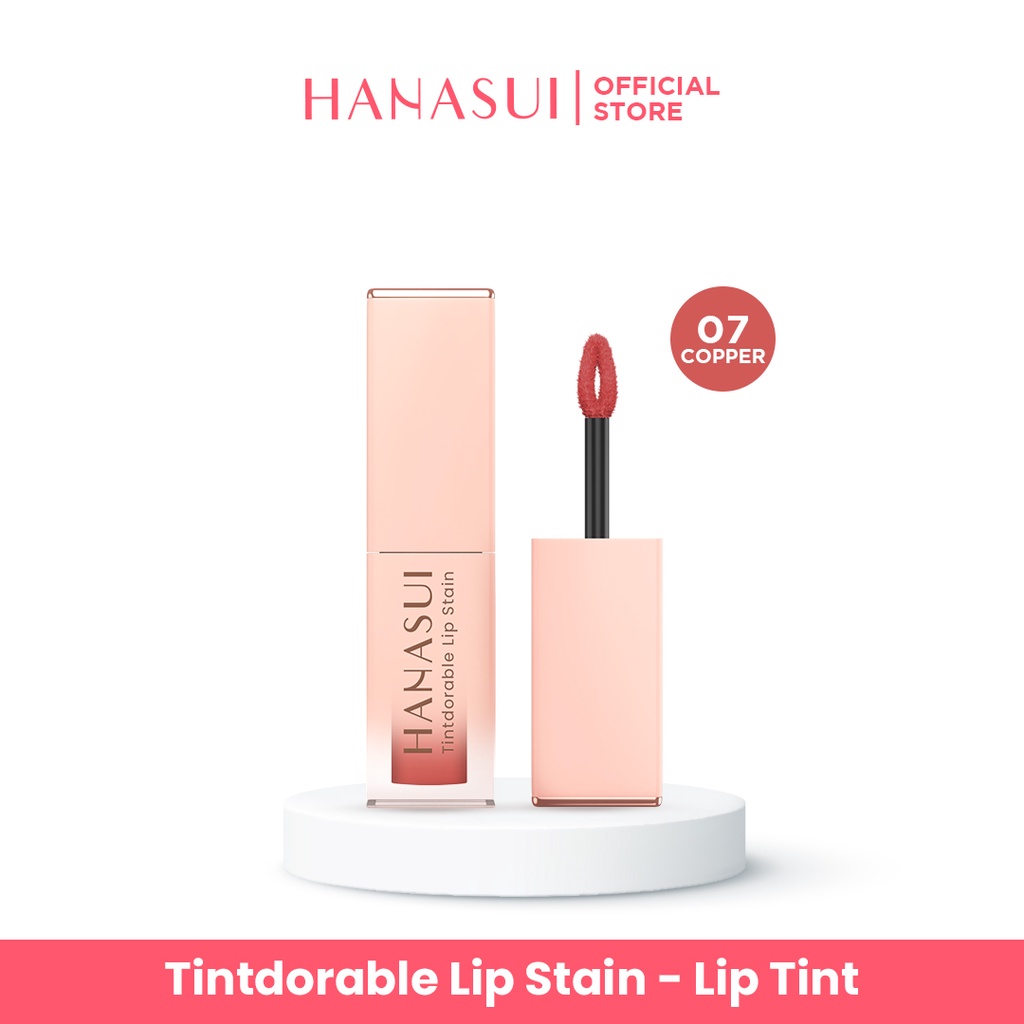 HANASUI Tintdorable Lip Stain - 07 Cooper (Lip Tint)