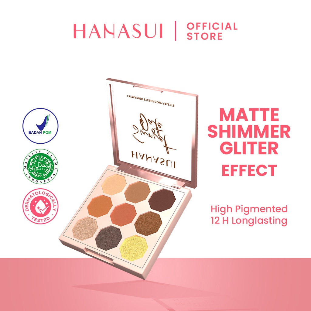 Hanasui Eyemazing Eyeshadow Palette - Sunset Date