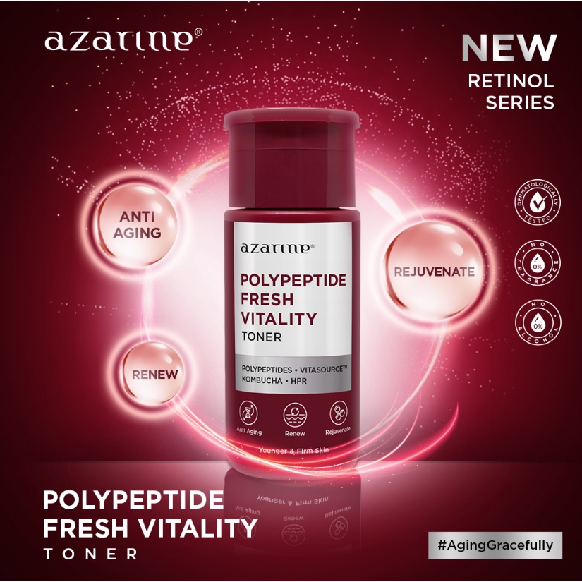 Azarine Polypeptide Fresh Vitality Toner 90ml