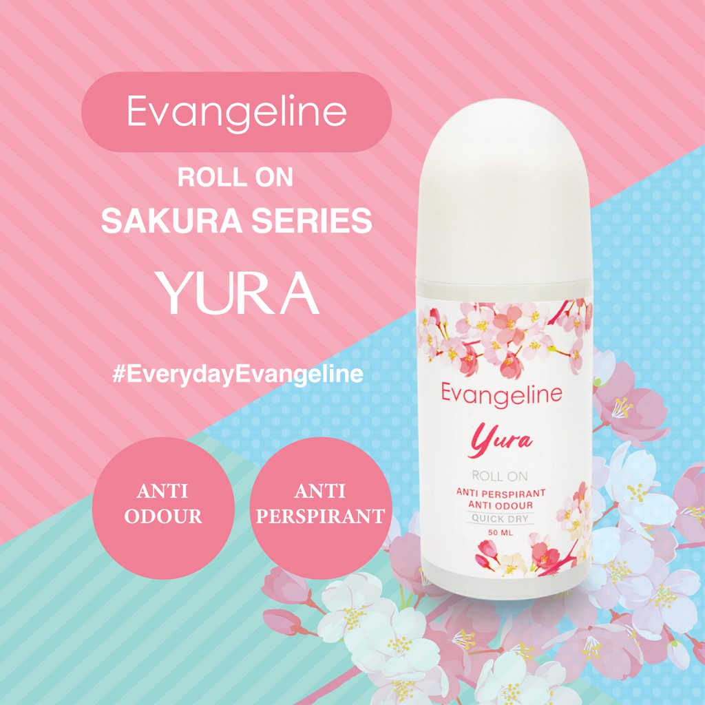 Evangeline Sakura Roll On 50ml - Yura