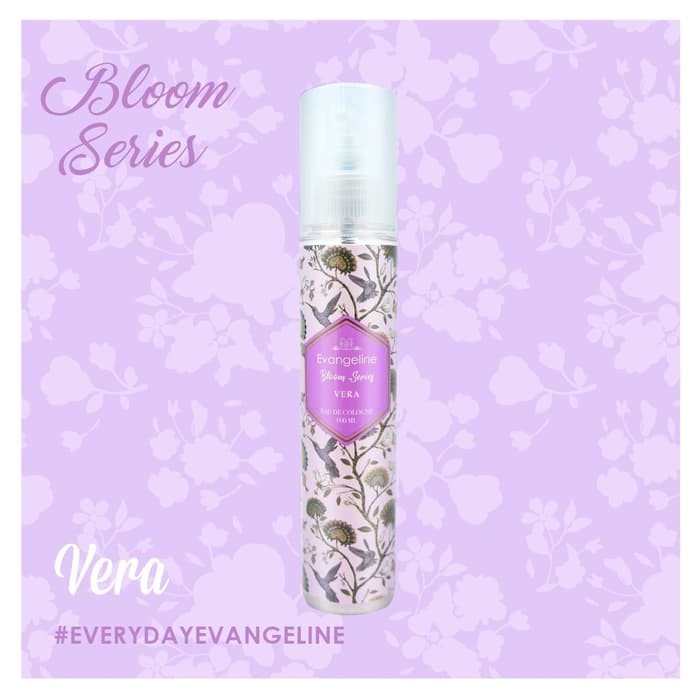 Evangeline Eau De Cologne Bloom Series 100ml - Vera *