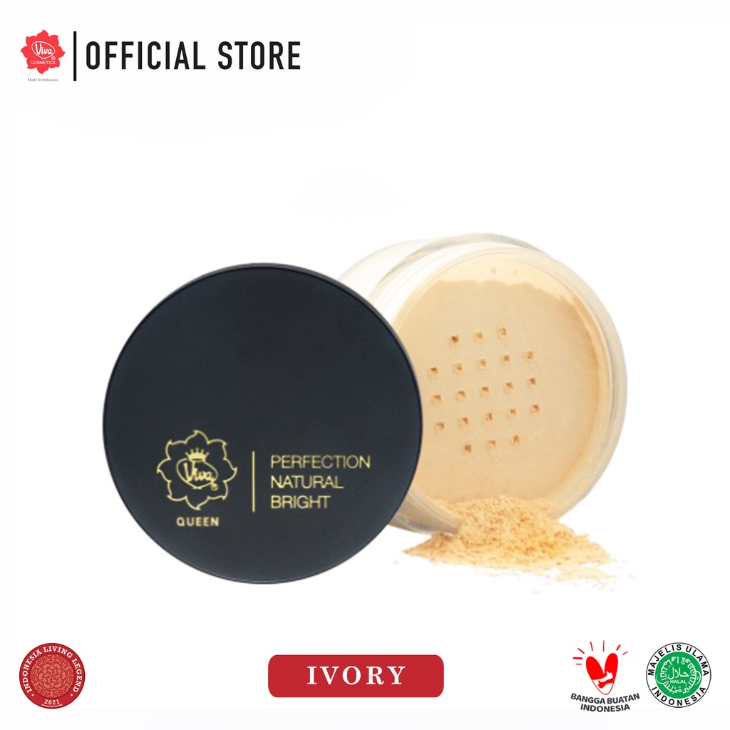 Viva Queen Perfection Natural Bright Loose Powder 35gr - Ivory