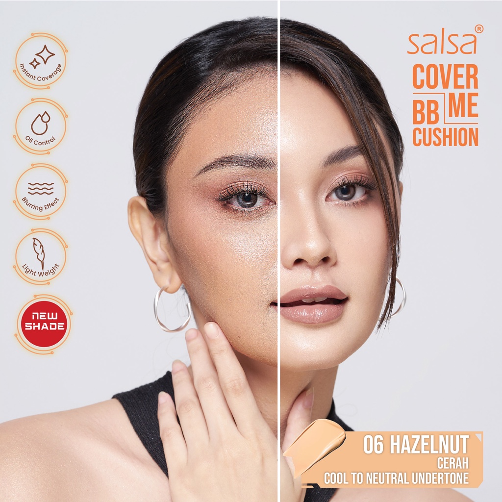 Salsa Cover Me BB Cushion - Hazelnut
