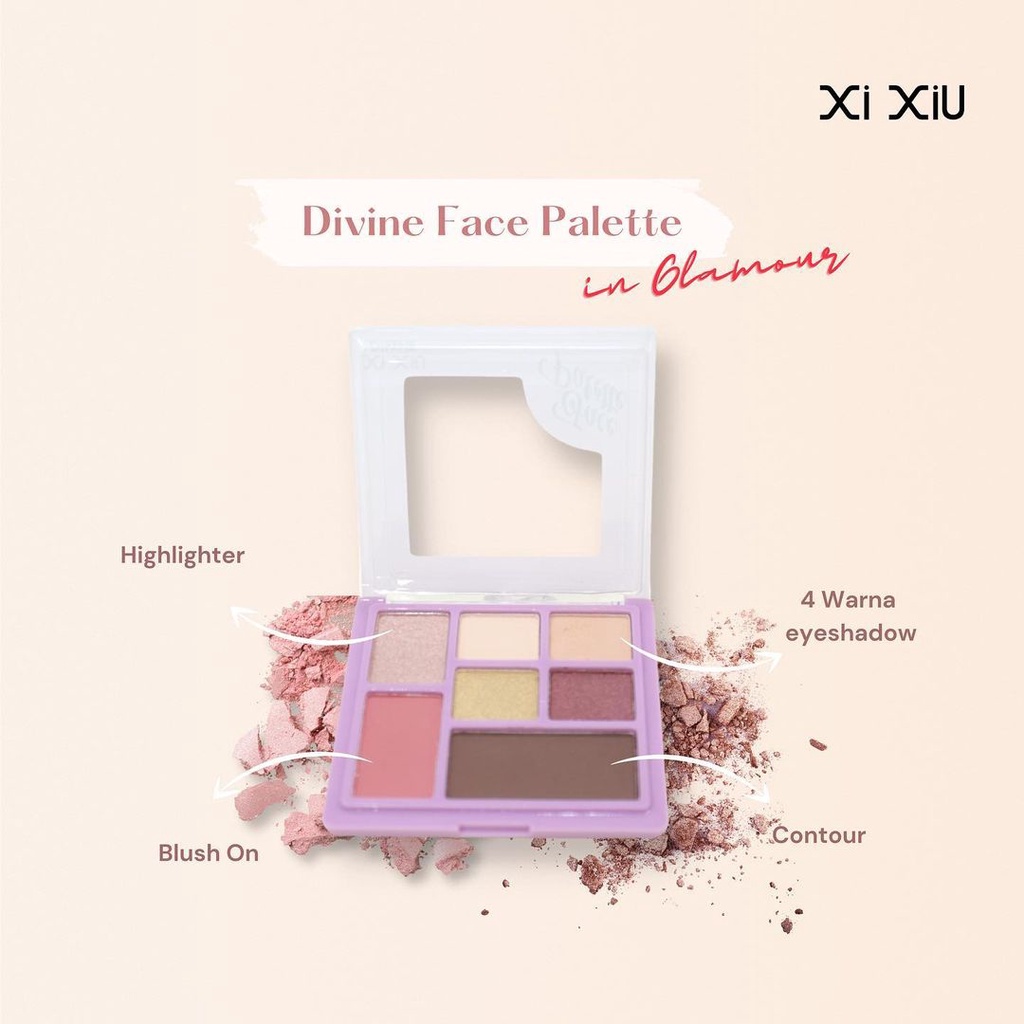 Xi Xiu Divine Palette - 02 Glamour
