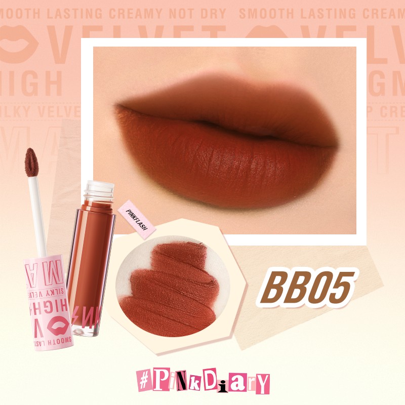Pinkflash Silky Velvet Lip Cream PF-L04 - BB05