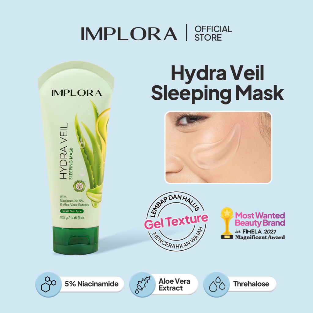 Implora Hydra Veil Sleeping Mask 100gr