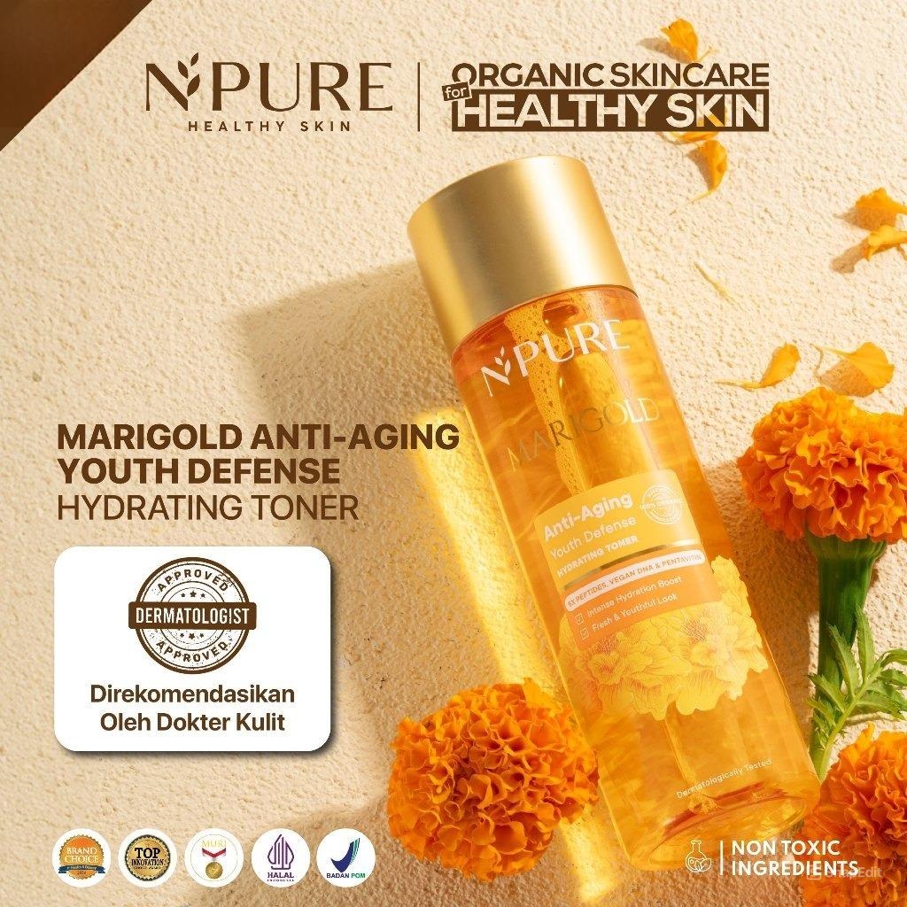 Npure Marigold Anti-Aging Youth Defense Hydrating Toner 150ml