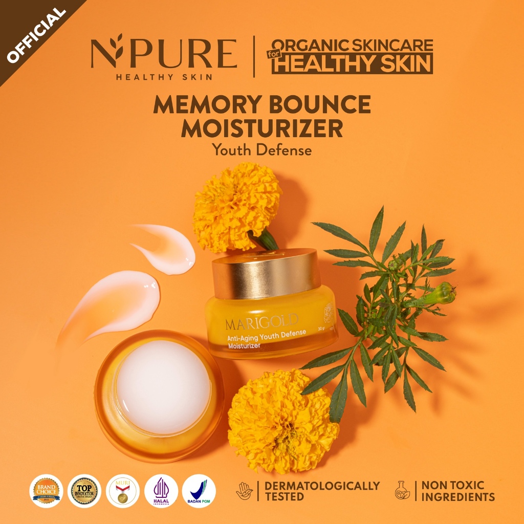 Npure Marigold Anti-Aging Youth Defense Moisturizer 30gr