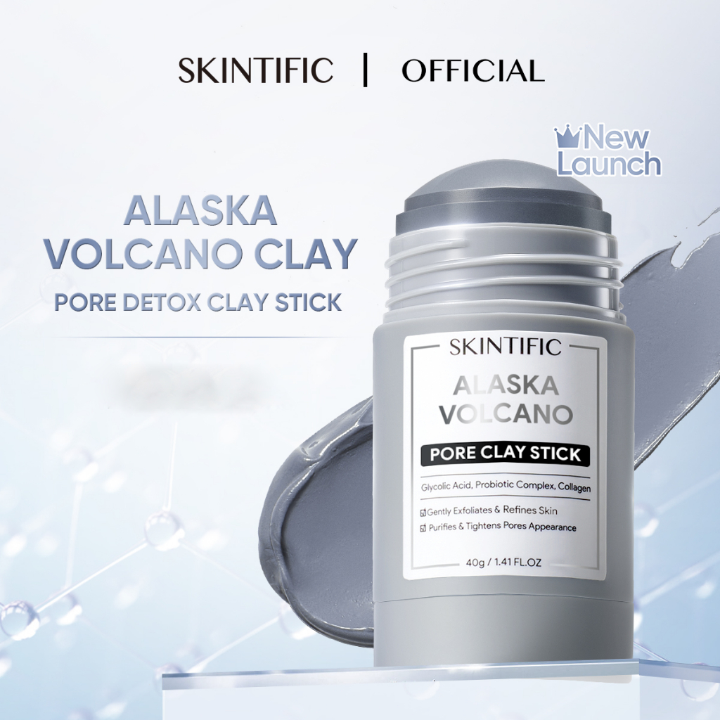 Skintific Alaska Volcano Pore Clay Stick 40gr