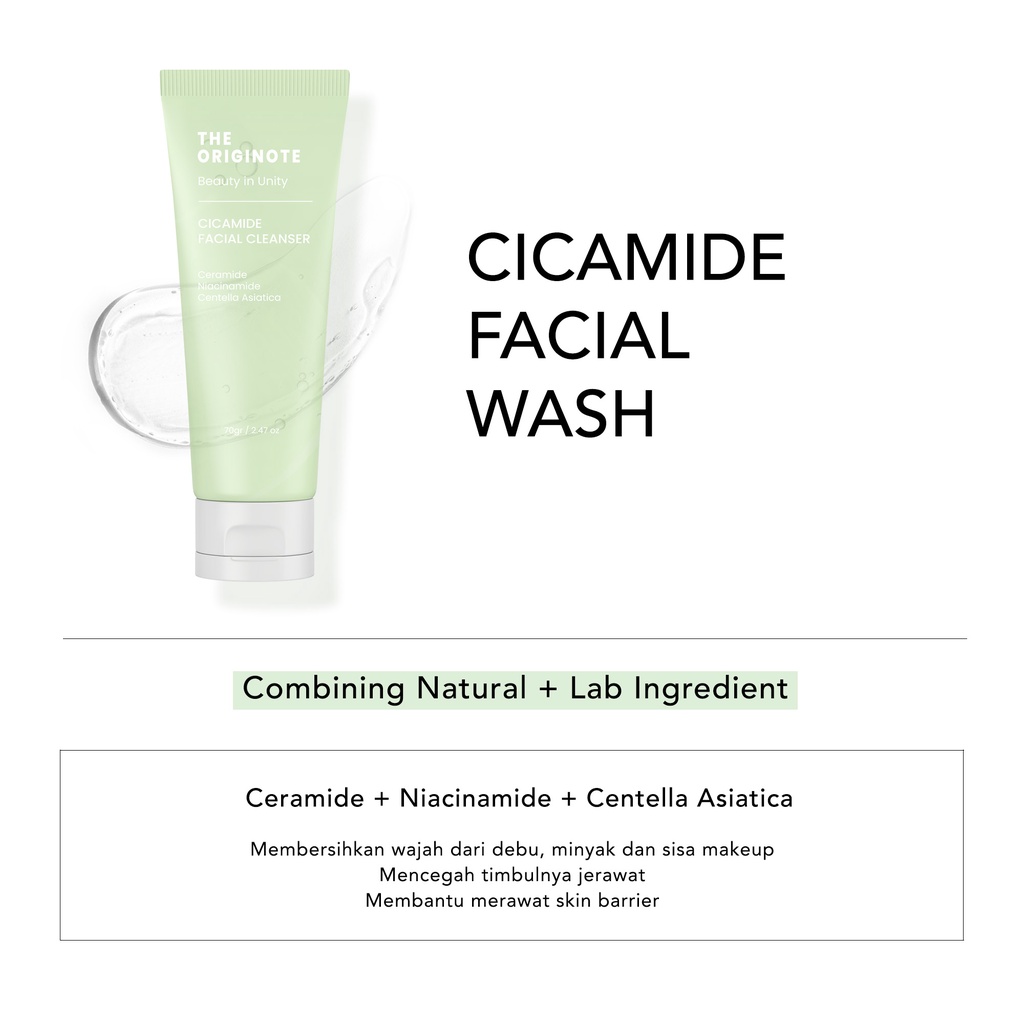 The Originote Cicamide Facial Cleanser 70gr