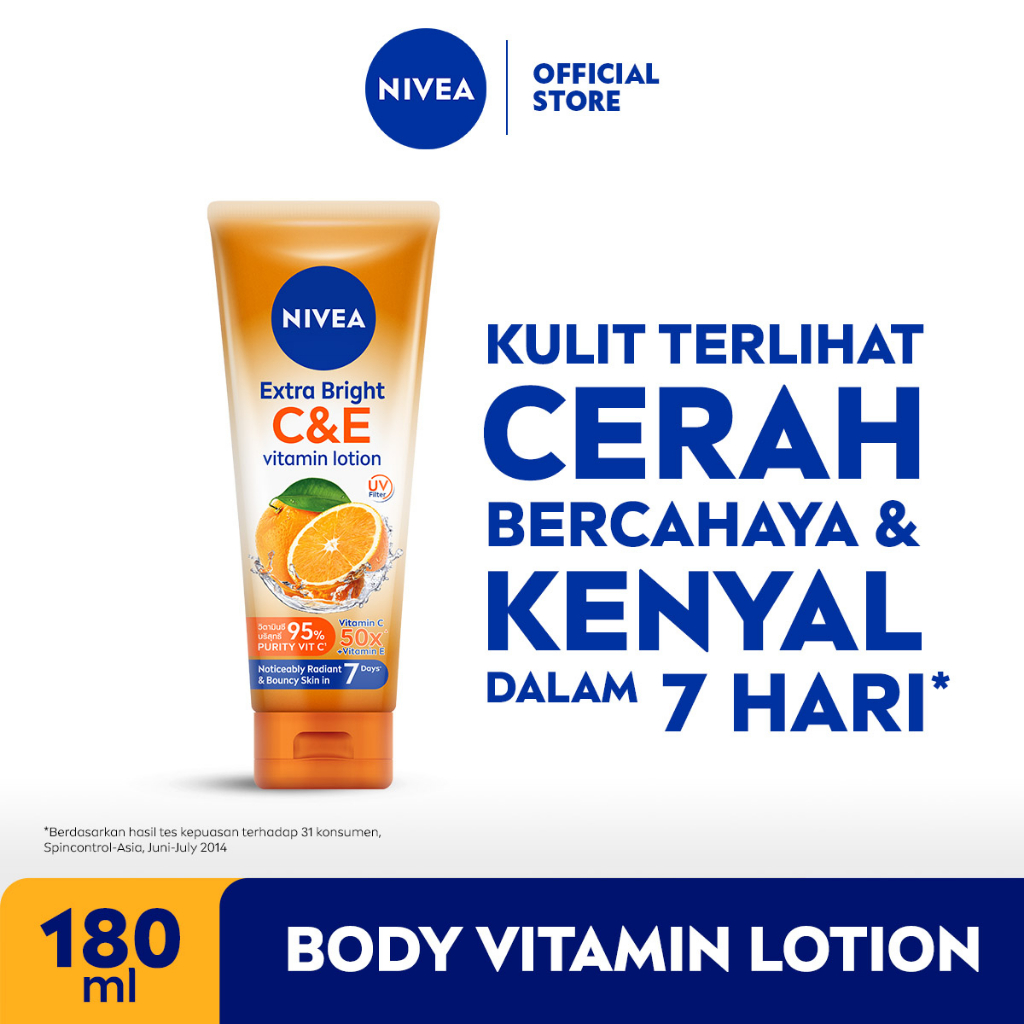 Nivea Extra Bright C&E Vitamin Lotion 180ml