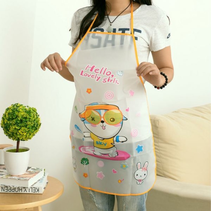 Celemek Masak Karakter Anti Air (Apron)