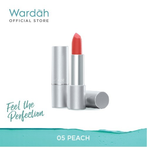 Wardah Exclusive Matte Lipstick 05 Peach *