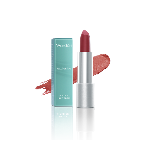 Wardah Exclusive Matte Lipstick 12 Maroon *