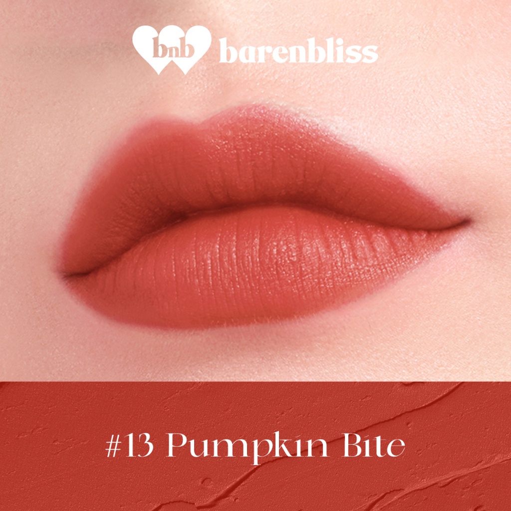 BNB Barenbliss Cherry Makes Cheerful Lip Velvet - 13 Pumpkin Bite