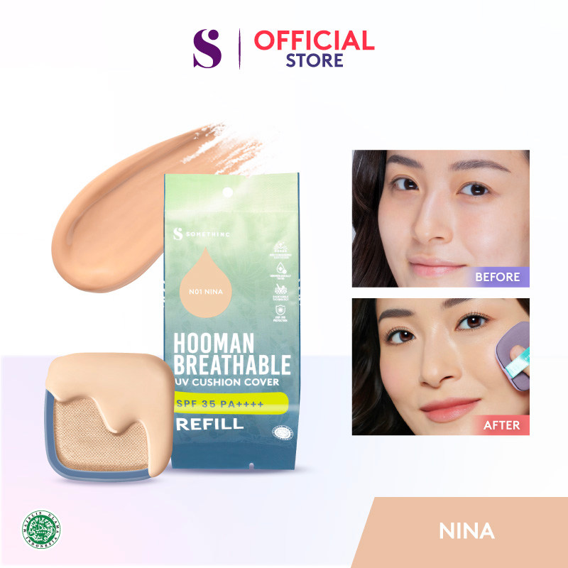 Somethinc Hooman Breathable UV Cushion SPF35 PA++++ REFILL - Nina (Cushion Matte)