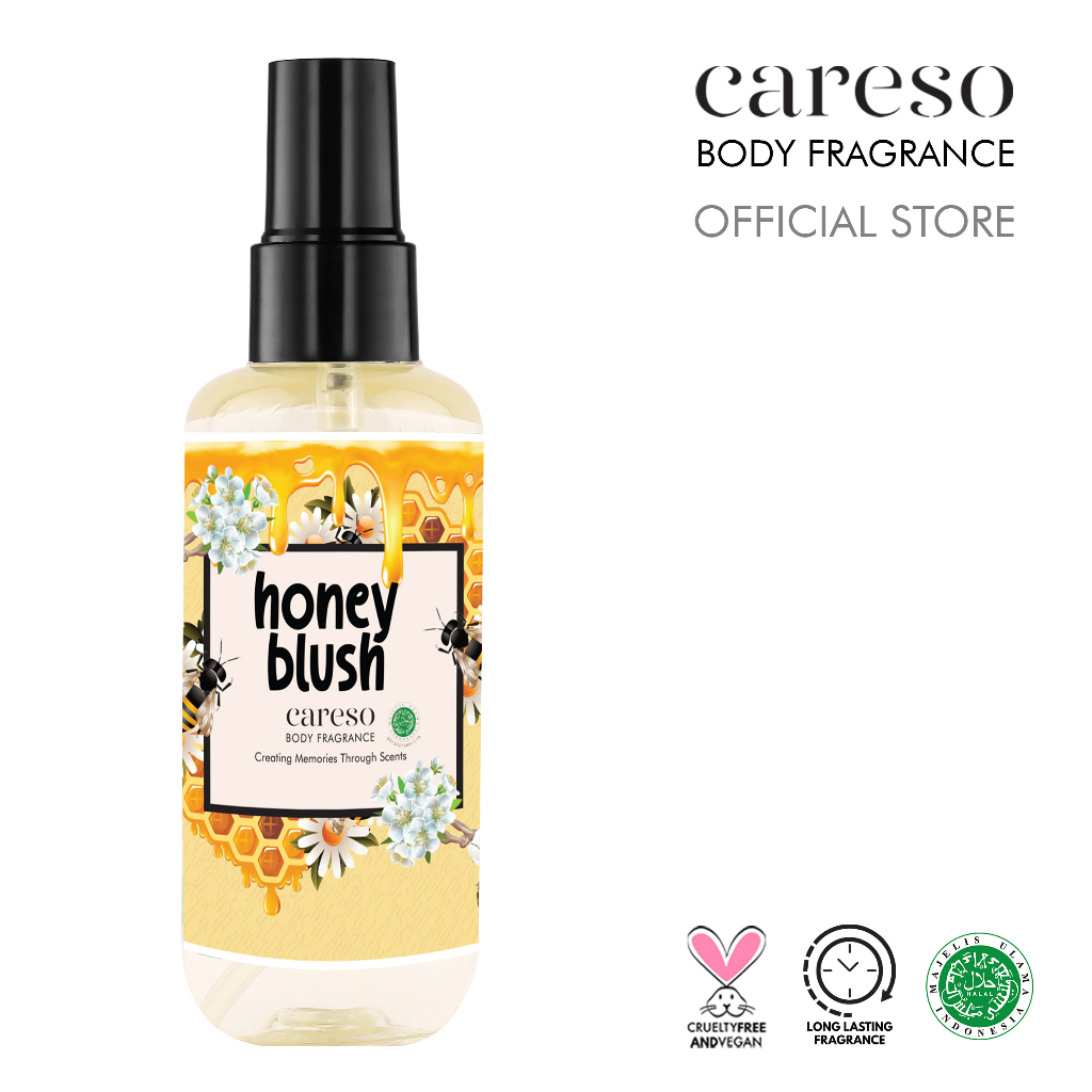 Careso Body Fragrance 100ml - Honey Blush