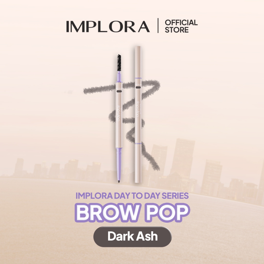 Implora Day to Day Series Brow Pop - Dark Ash
