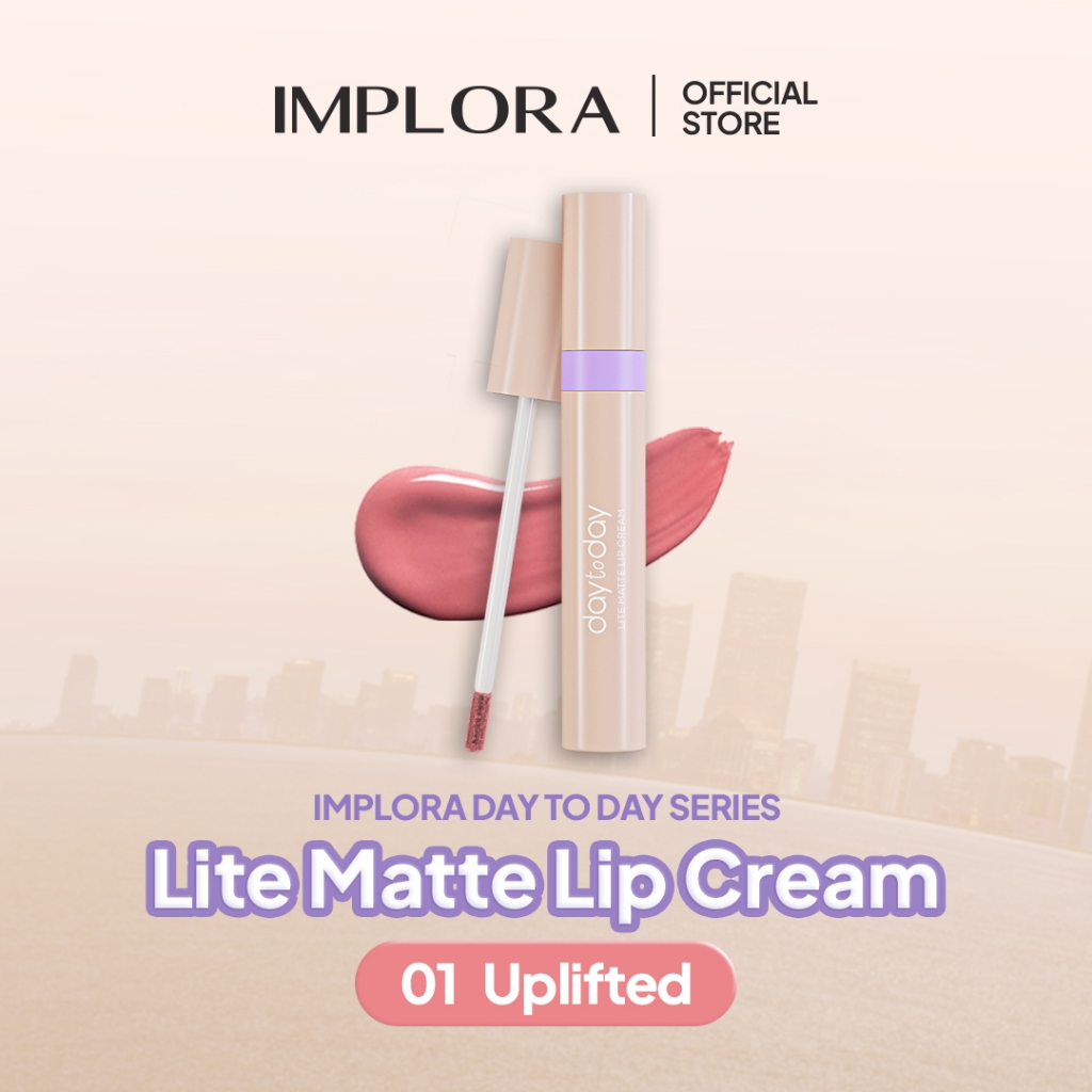 Implora Day to Day Series Lite Matte Lip Cream - 01 Uplifted
