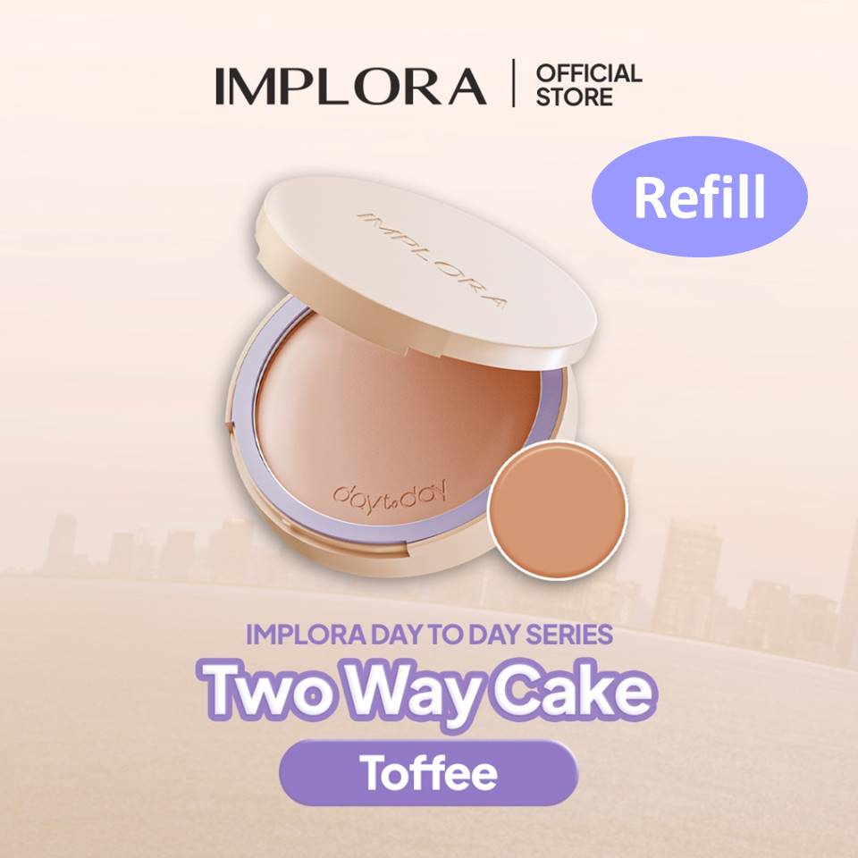 Implora Day to Day Series Two Way Cake REFILL - 05 Toffee