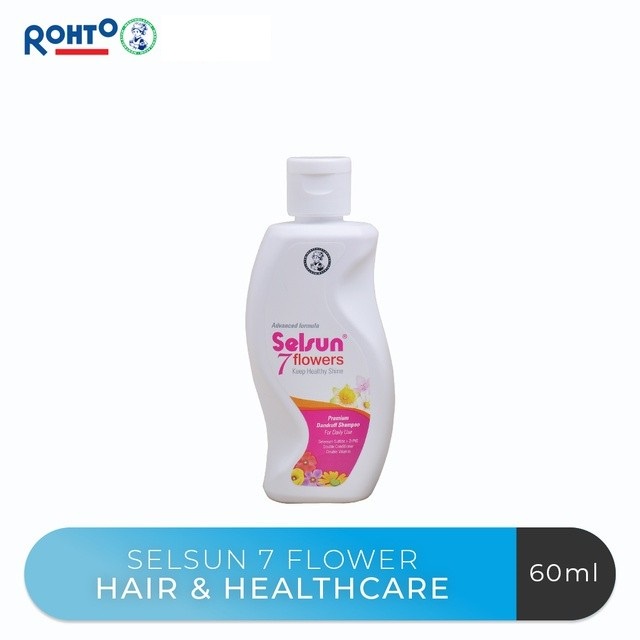 Selsun 7 Flowers Premium Dandruff Shampoo 60ml - Keep Healthy Shine