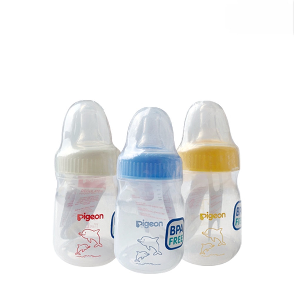 Pigeon Baby Bottle - Standart Assorted 50ml Pack Plastik (Botol Susu Bayi)