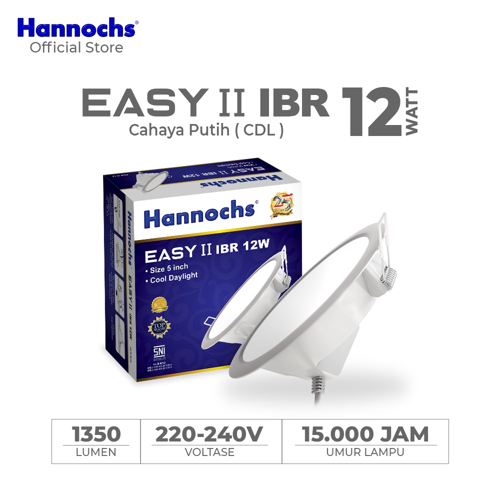Hannochs Easy II IBR LED Panel CDL 12Watt (12W)