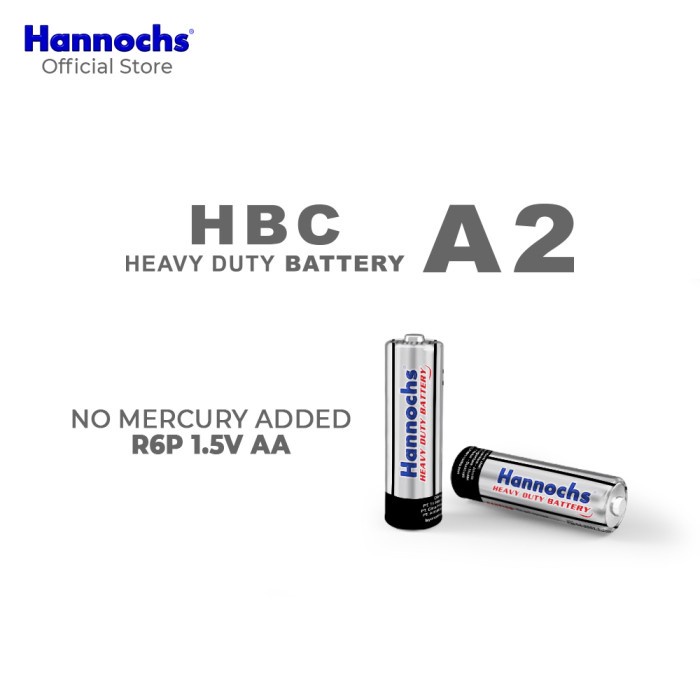 Hannochs Baterai HBC AA (Isi 4)