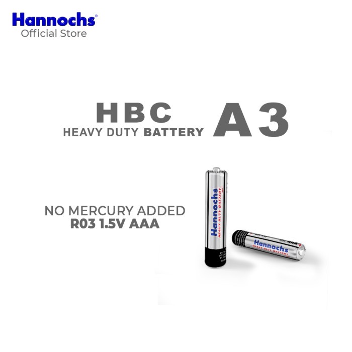 Hannochs Baterai HBC AAA (Isi 4)