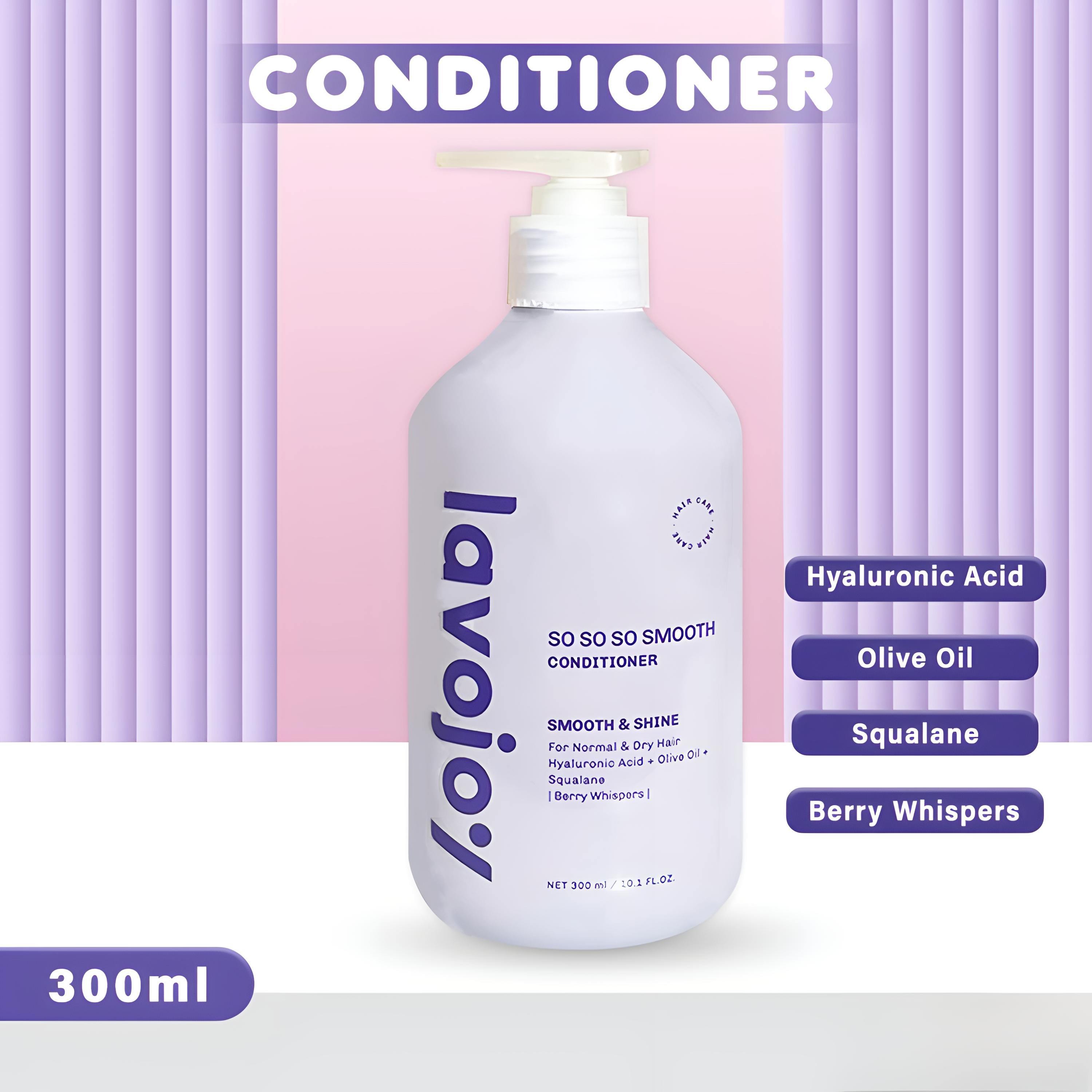 Lavojoy So So So Smooth Conditioner 300ml - Smooth & Shine (Berry Whispers)