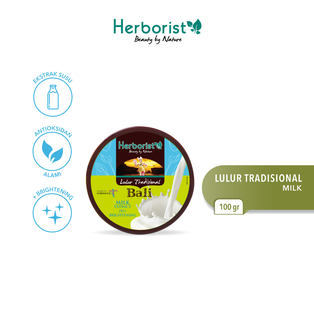 Herborist Lulur Tradisional Bali 100gr - Milk