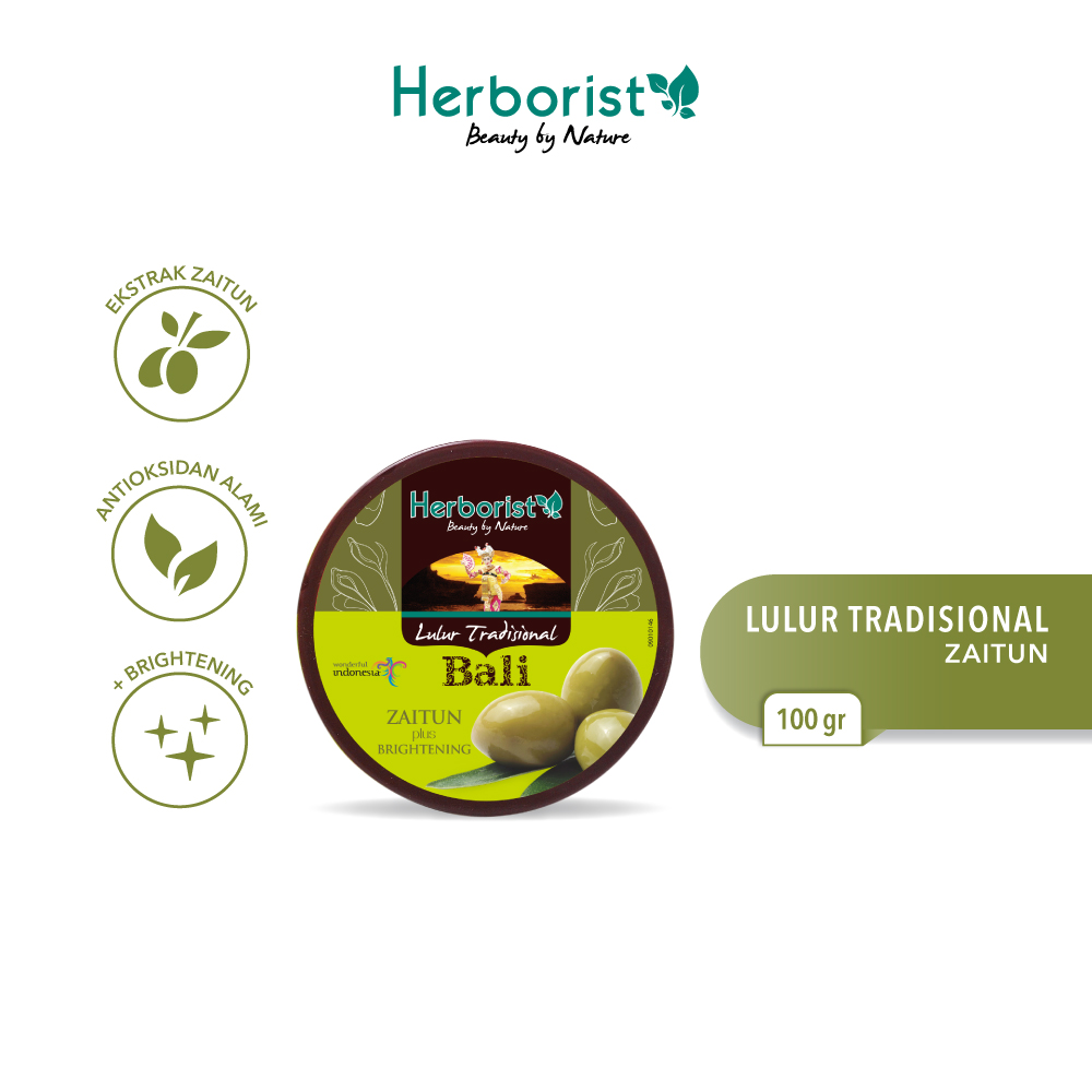 Herborist Lulur Tradisional Bali 100gr - Zaitun