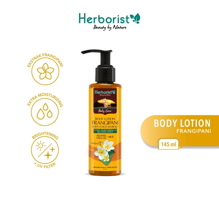 Herborist Body Care Body Lotion 145ml - Frangipani