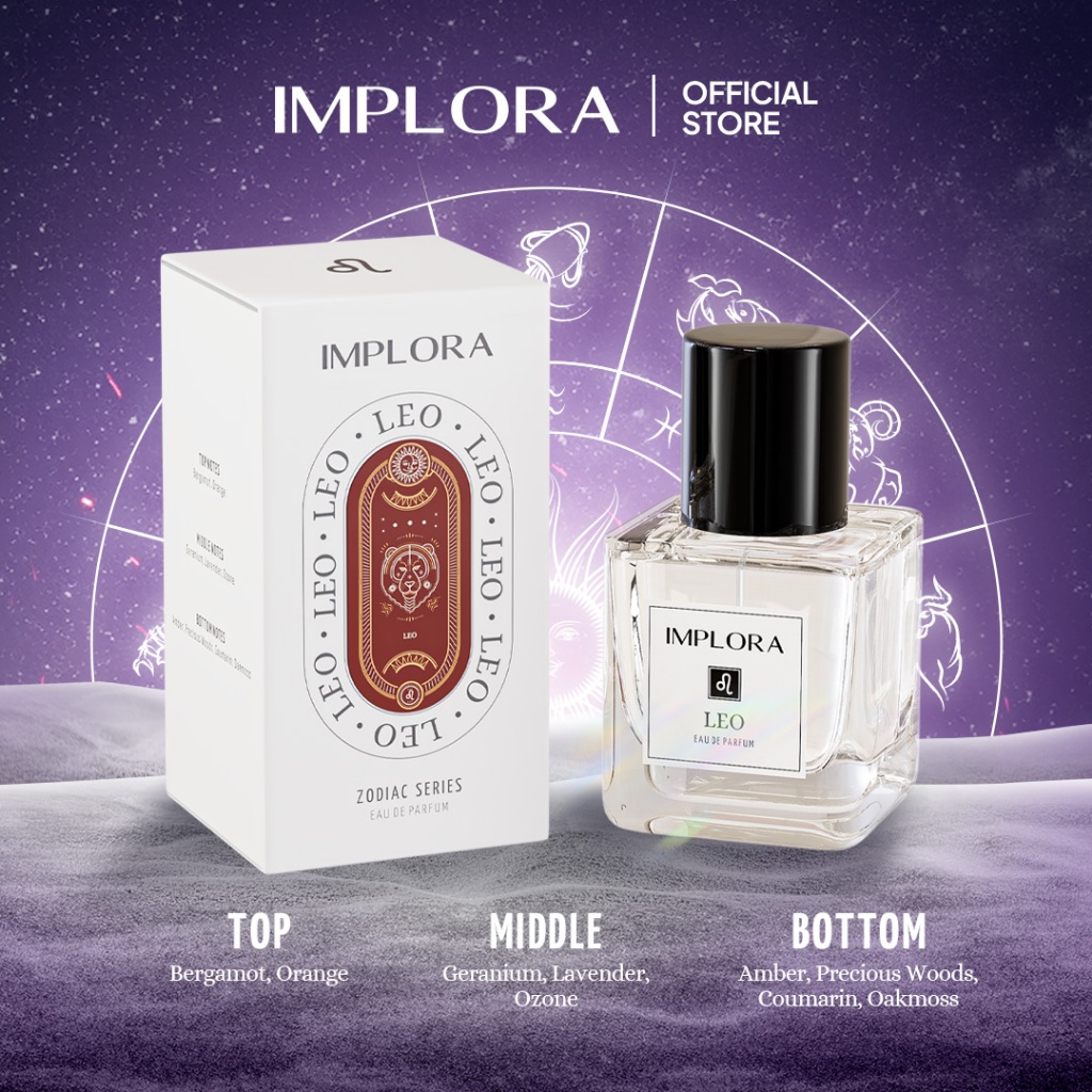 Implora Eau De Parfum Zodiac Series 30ml - Leo