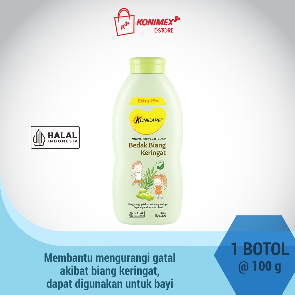 Konicare Bedak Biang Keringat 100gr (80+20)