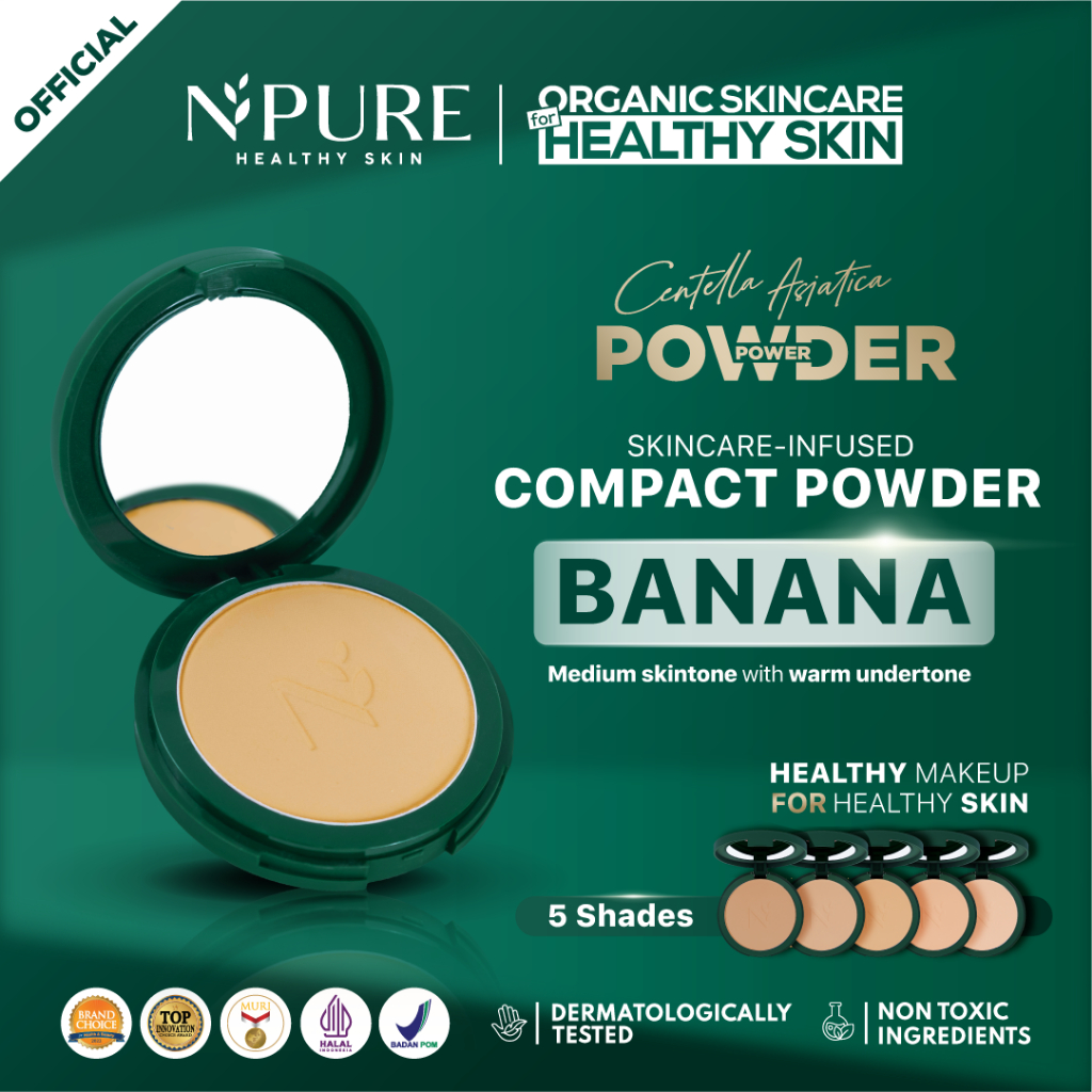 Npure Centella Asiatica Power Powder 10gr - Banana