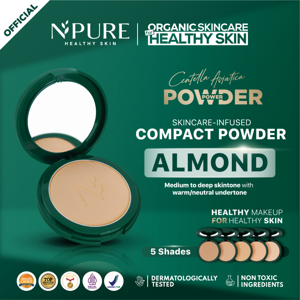 Npure Centella Asiatica Power Powder 10gr - Almond