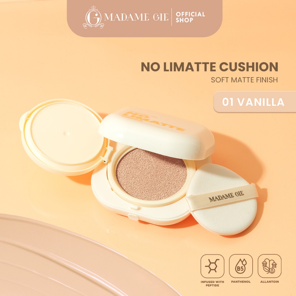 Madame Gie No Limatte Cushion - 01 Vanilla