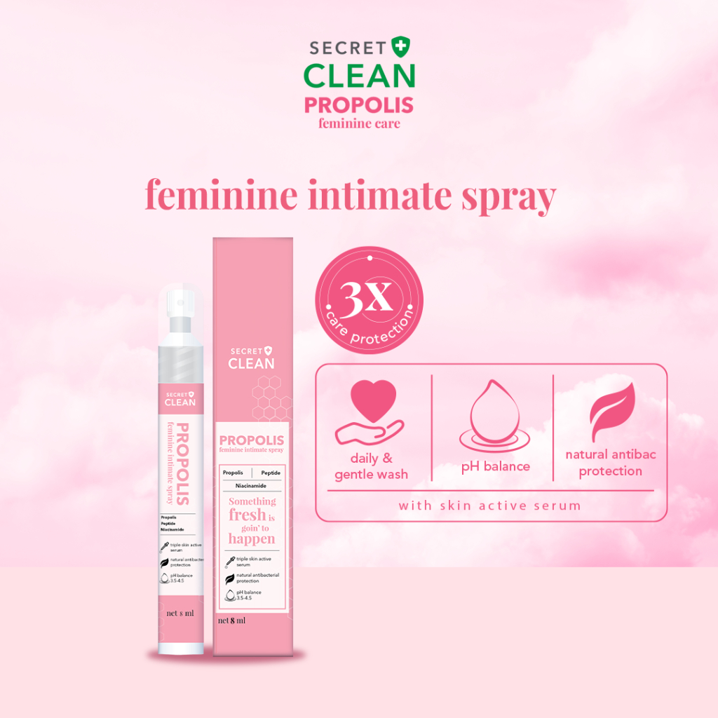 Secret Clean Propolis Feminine Intimate Spray 8ml
