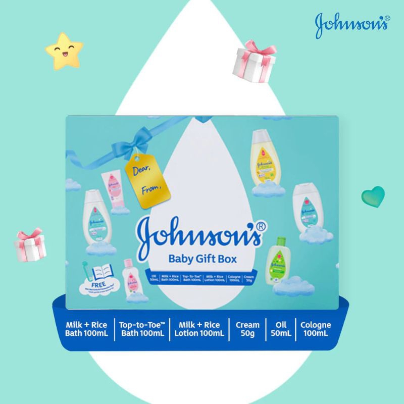 Johnsons Baby Gift Box (Starter Kit Set)