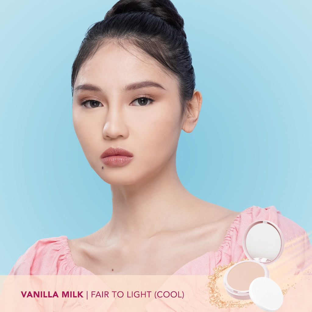 Sea Makeup Acne Cover & Smooth Two Way Cake 9gr - Vanilla Milk