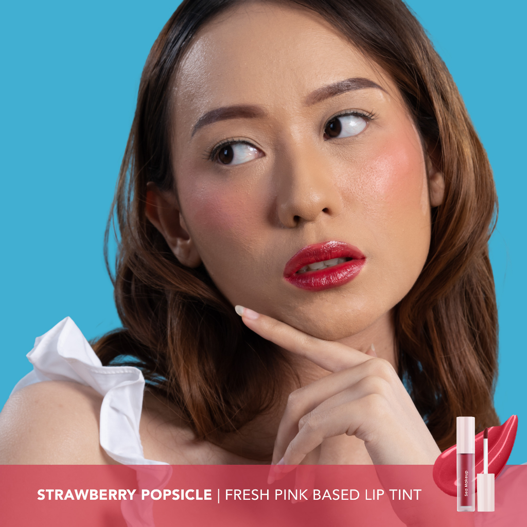 Sea Makeup Slick Cover Jelly Tint 3,2ml - Strawberry Popsicle