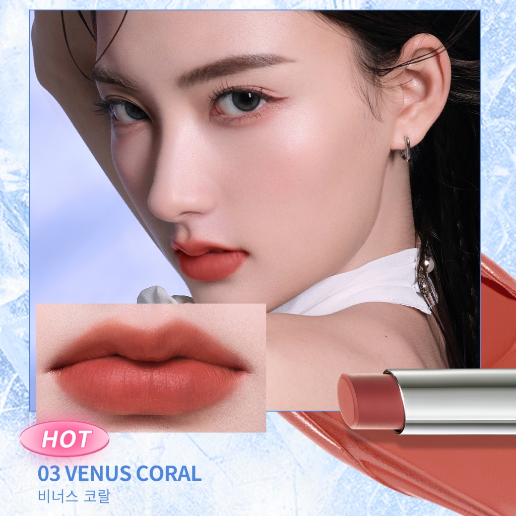 BNB Barenbliss No Gravity Transferproof Matte Lipstick 3gr - 03 Venus Coral